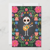 『砂糖スカルの日』 招待状 (裏面)