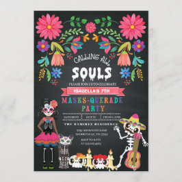 『砂糖スカルの日』 招待状