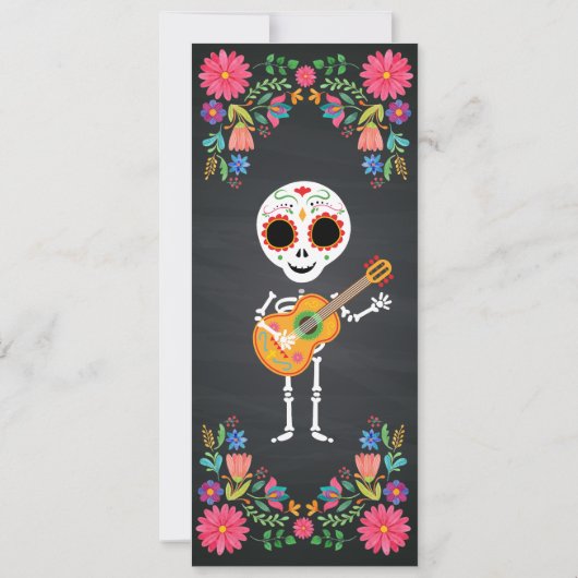 『砂糖スカルの日』 招待状 (裏面)