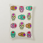 砂糖スカルアクセント枕 アクセントクッション (裏面(縦))