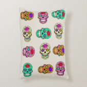 砂糖スカルアクセント枕 アクセントクッション (正面(垂直))