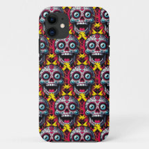 砂糖スカルアート感じ-'Electric Day of the Dead