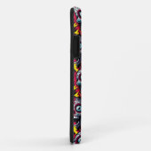 砂糖スカルアート感じ-'Electric Day of the Dead Case-Mate iPhoneケース (裏面/右)