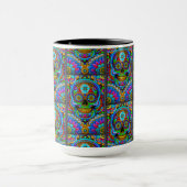 砂糖スカルアート – スピリッツのスペクトル マグカップ (中央)