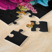 砂糖スカルアート – メキシコの死の日 ジグソーパズル (側面)