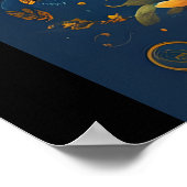 砂糖スカルアート – メキシコ伝統への献上品 ポスター (角)