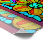 砂糖スカルアート:伝統と創造性 ポスター (角)