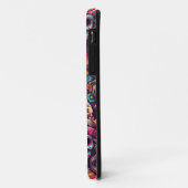 砂糖スカルアート – 女性スカル点滅の平和のサイン Case-Mate iPhoneケース (裏面/左)