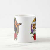 砂糖スカルアールヌーボー コーヒーマグカップ (中央)