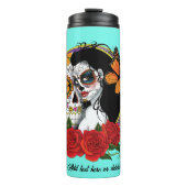 砂糖スカルアールヌーボー タンブラー (正面)