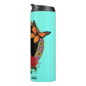 砂糖スカルアールヌーボー タンブラー (回転右)