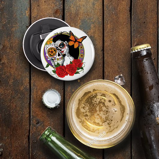 砂糖スカルアールヌーボー 栓抜き