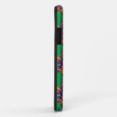 砂糖スカルアー鮮やかト – 死んだ日（緑） Case-Mate iPhoneケース (裏面/右)