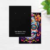 砂糖スカルイヤリング表示カード (デスク)