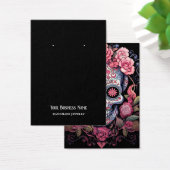 砂糖スカルイヤリング表示カード (デスク)