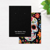 砂糖スカルイヤリング表示カード (デスク)