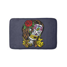 砂糖スカルウーマンバライン髪