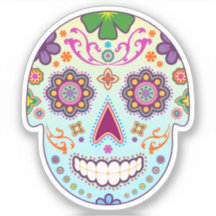 砂糖スカルカスタムカットビニールシール