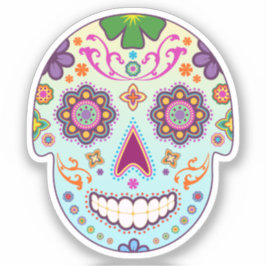 砂糖スカルカスタムカットビニールシール シール