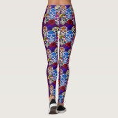 砂糖スカルカラフルバラシンコオールソウル レギンス (裏面)