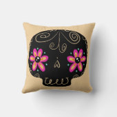 砂糖スカルカラベリータデイオブザデッド クッション (裏面)