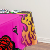 砂糖スカルガールテーブルクロステーブルクロス テーブルクロス (インサイチュ)