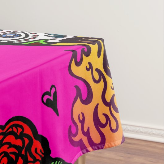 砂糖スカルガールテーブルクロステーブルクロス テーブルクロス (インサイチュ)