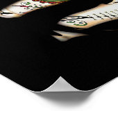 砂糖スカルガールポスター8x10" ポスター (角)