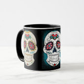 砂糖スカルコーヒーマグ マグカップ (正面左)