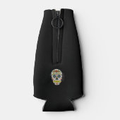 砂糖スカルタトゥースカル缶またはボトルクール ボトルクーラー (裏面)