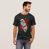 砂糖スカルバラのDay of the Dead T Shirt Tシャツ (正面フル)