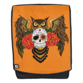 砂糖スカルバラフクロウ バックパック (正面)