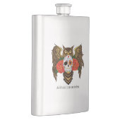 砂糖スカルバラフクロウ フラスク (右)