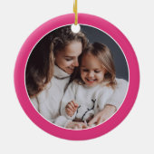 砂糖スカルフローラCinco de Mayo写真 セラミックオーナメント (裏面)