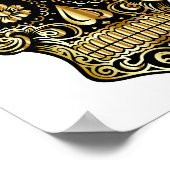 砂糖スカルポスター ポスター (角)