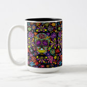 砂糖スカルマグ ツートーンマグカップ (左)