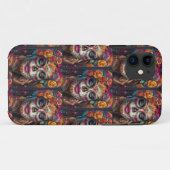 砂糖スカルメイクの魅惑祝女 Case-Mate iPhoneケース (裏面(横))