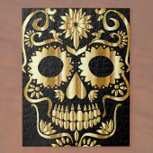 砂糖スカルメキシコの死んだ文化芸術の日 ジグソーパズル