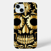 砂糖スカルメキシコの死んだ文化芸術の日 Case-Mate iPhoneケース (裏面)