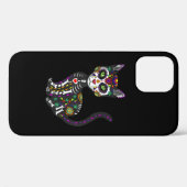 砂糖スカルメキシコ猫ハロウィーンの死の日 Case-Mate iPhoneケース (裏面 (横))