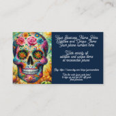 砂糖スカルユニーク店Etsy 名刺 (正面)