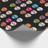 砂糖スカル包装紙 ラッピングペーパー (角)