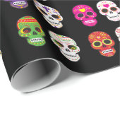 砂糖スカル包装紙 ラッピングペーパー (ロールコーナー)