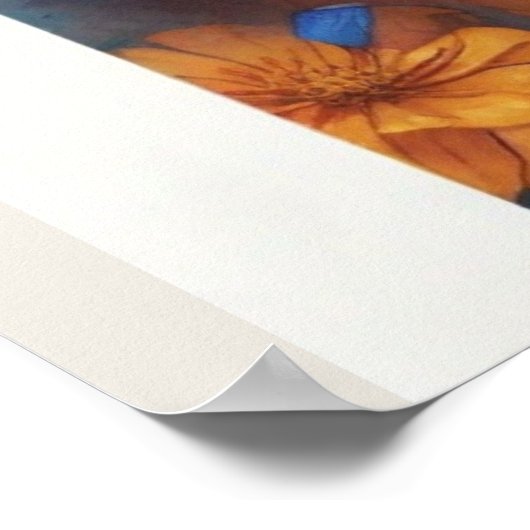 砂糖スカル化粧 ポスター (角)