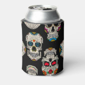 砂糖スカル印刷クーラーボックス 缶クーラー (缶裏面)