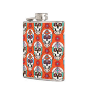 砂糖スカル図 フラスク (左)