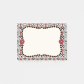 砂糖スカル図 ポストイット (正面)