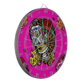 砂糖スカル女 ダーツボード (正面左)