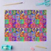 砂糖スカル広場 薄葉紙 (クラフト)