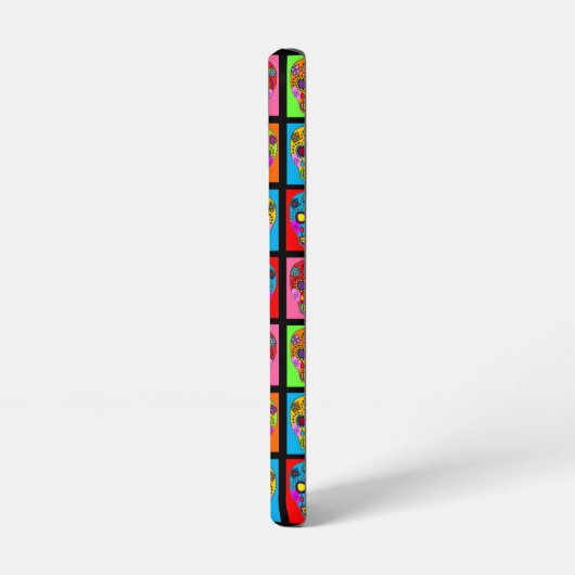 砂糖スカル広場 SAMSUNG GALAXYケース (左側面)